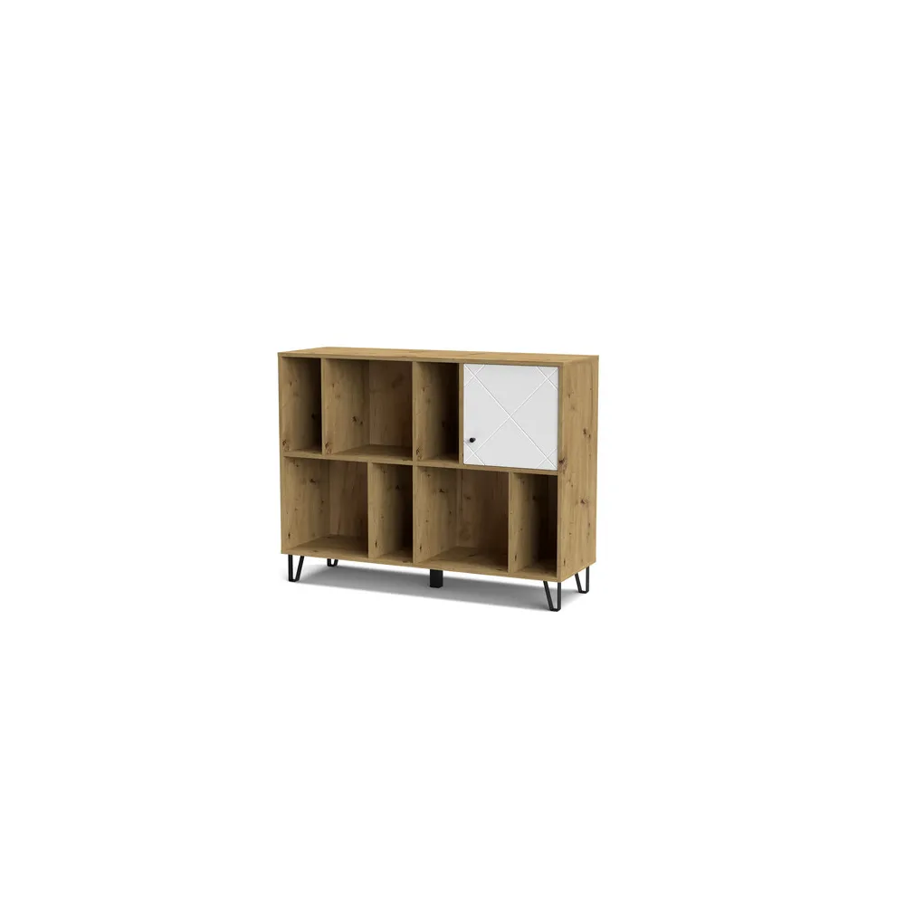 MOBILE BOLLO BO9 CM 123X40X95 ROV.ARTISAN/BIANC