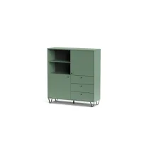MOBILE ALDO AL6 2A+3C CM 123X40X135 SMOKY GREEN