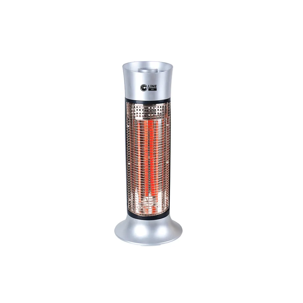 C STUFA A TORRE C/LAMPADE AL CARBONIO OSCILLANTE 450/900W