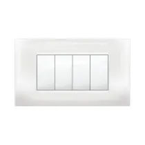 PLACCA MIVIDA PLANA BIANCO 4P