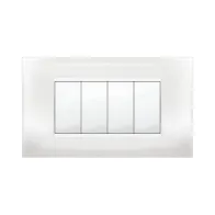 PLACCA MIVIDA PLANA BIANCO 4P