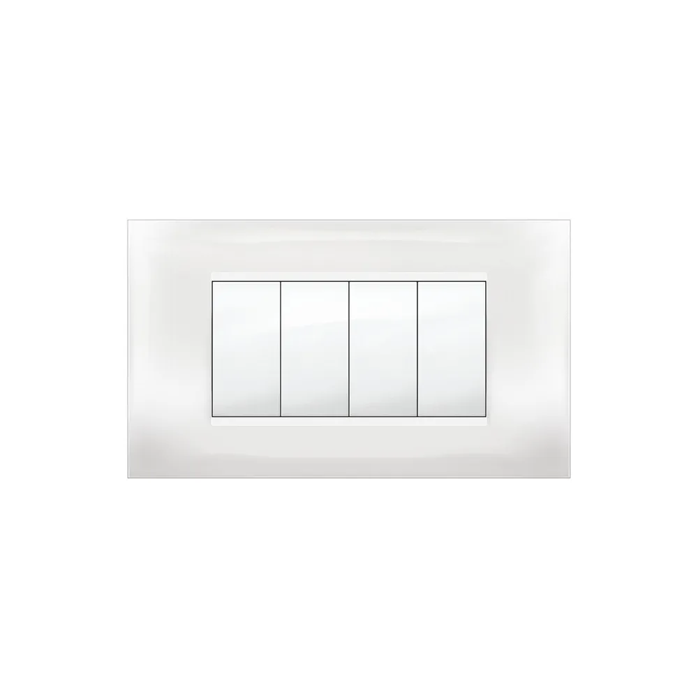 PLACCA MIVIDA PLANA BIANCO 4P PLACCA MIVIDA PLANA BIANCO 4P