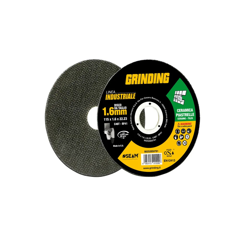 GRINDING INDUSTRIALE DISCO CERAMICA PIANO 115X1 GRINDING INDUSTRIALE DISCO CERAMICA PIANO 115X1