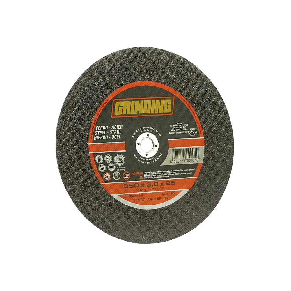 GRINDING DISCO TRONC. FERRO 350X3 GRINDING DISCO TRONC. FERRO 350X3