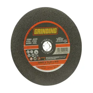 GRINDING DISCO TRONC. FERRO 350X3