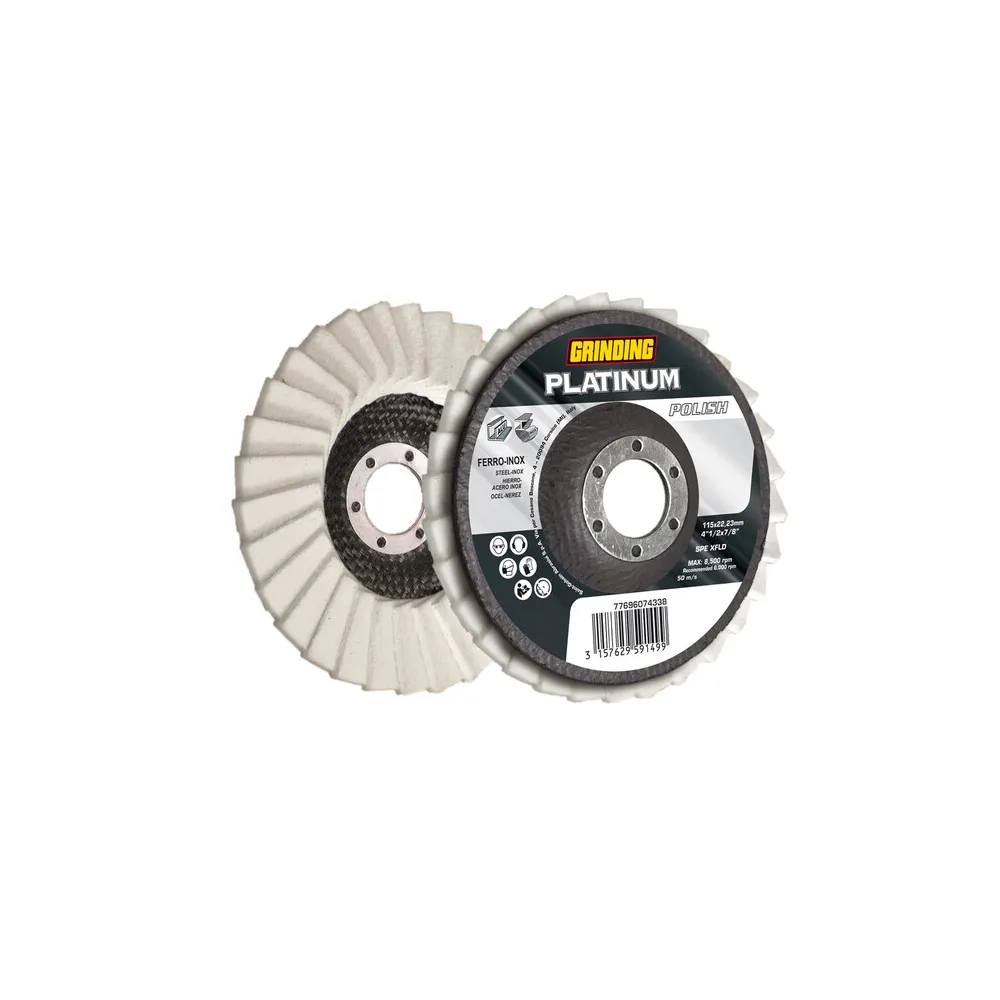 GRINDING PLATINUM POLISH DISCO COTONE 115X22 (10