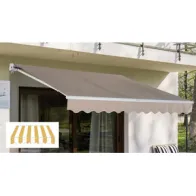 C TENDA DA SOLE BRACCI RETRATTILI MOT. 395X250CM P2025