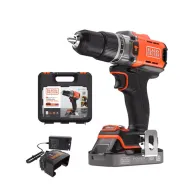 B+D TRAPANO C/PERC BCD383D1XK-QW 18V + VALIG