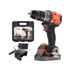 B+D TRAPANO C/PERC BRUSH BLD683D1XK-QW 18V + VALIG