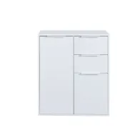 MOBILE 2A+2C CM 72X35X87H BIANCO/BIANCO LUC.