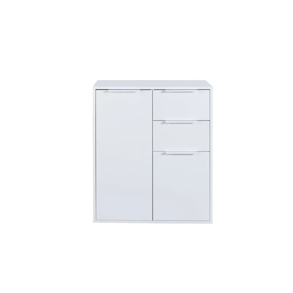 MOBILE 2A+2C CM 72X35X87H BIANCO/BIANCO LUC.