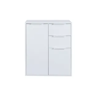 MOBILE 2A+2C CM 72X35X87H BIANCO/BIANCO LUC.
