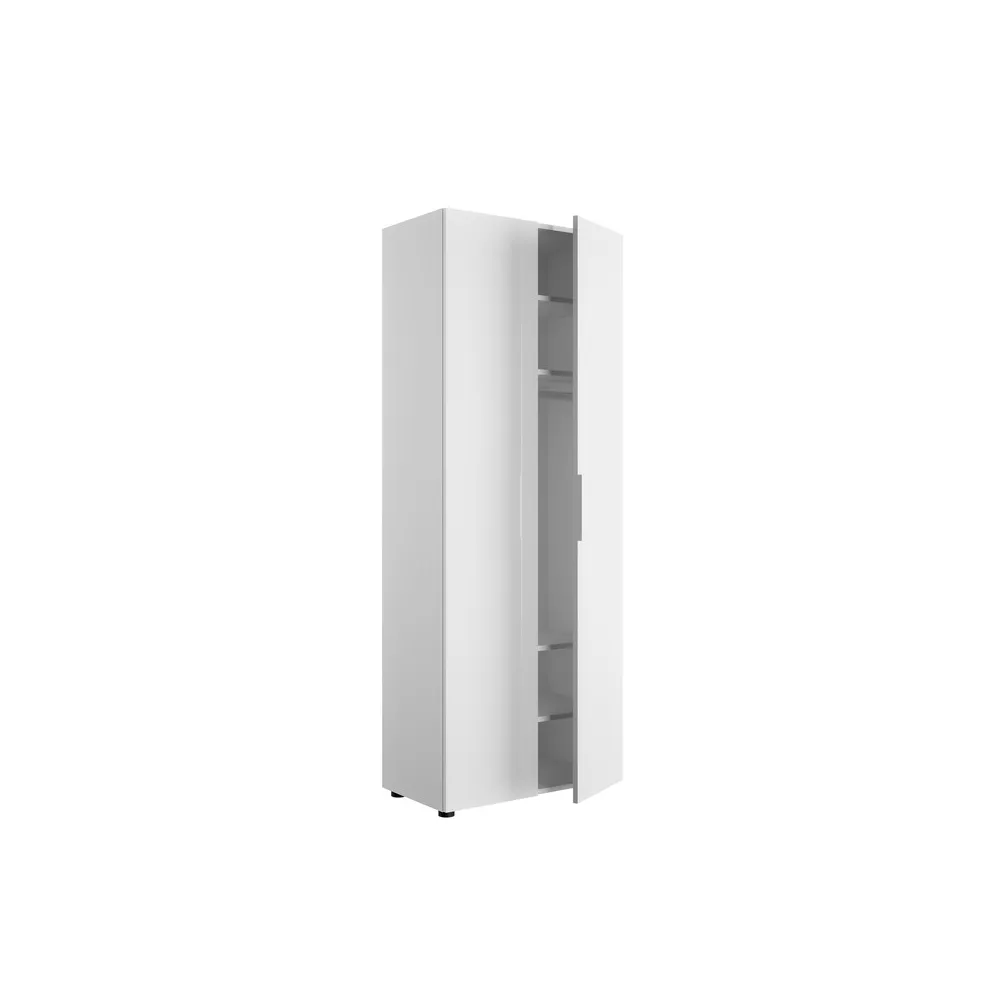 MOBILE 2A ALTO MULTIUSO CM. 69X36X181 H BIANCO