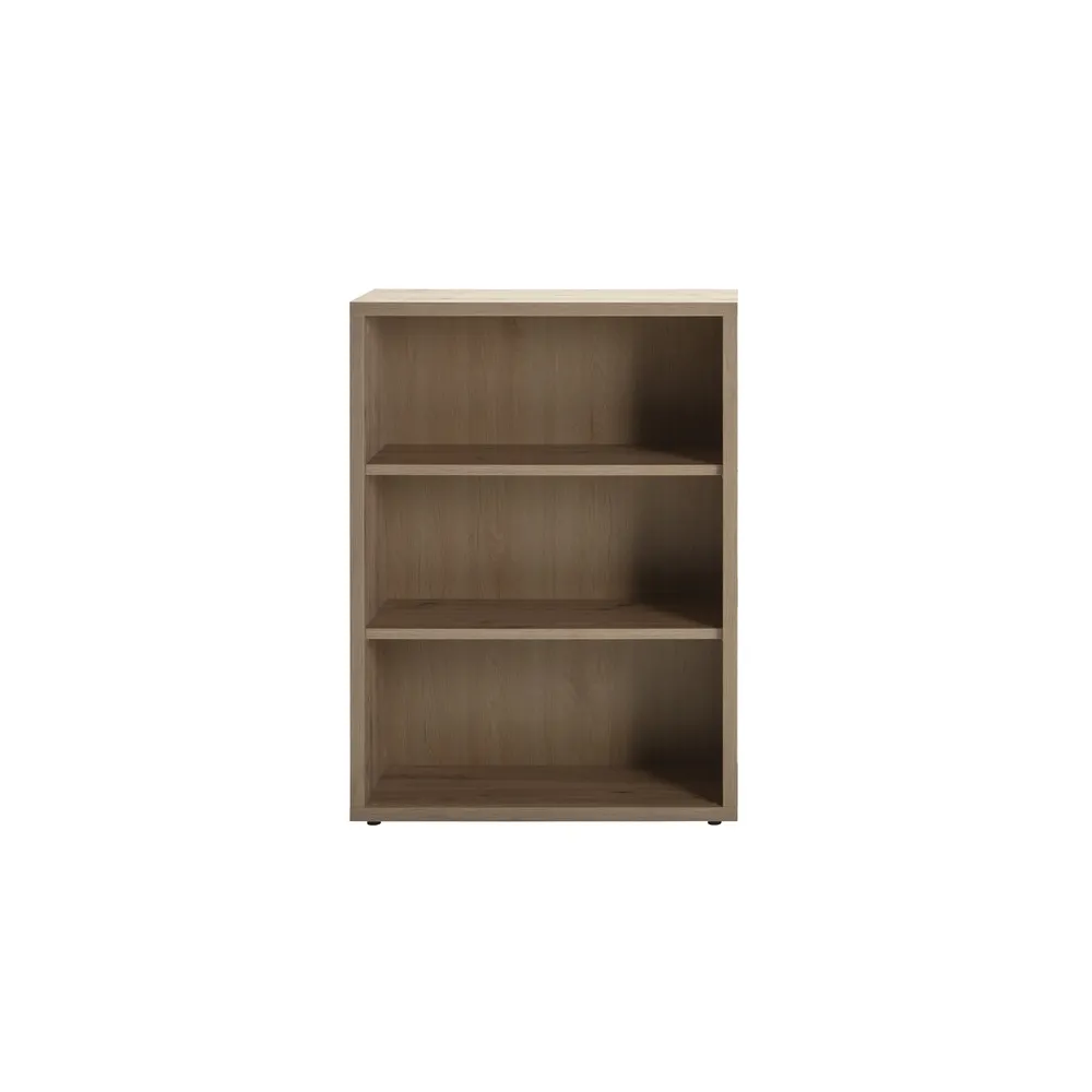 DISEGNO LIBRERIA 2 RIPIANI CM.82X36X112H ROVERE A.
