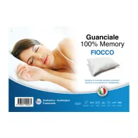 GUANCIALE FIOCCO DI MEMORY BORDINO A CONTRASTO