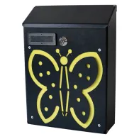 CASSETTA POSTALE 'FARFALLA' cm 21 x 8 x H 30