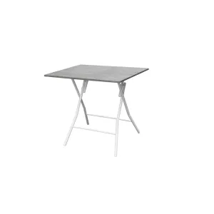 TAVOLO PIEGHEVOLE BINGO 80X60XH75CM CEMENTO