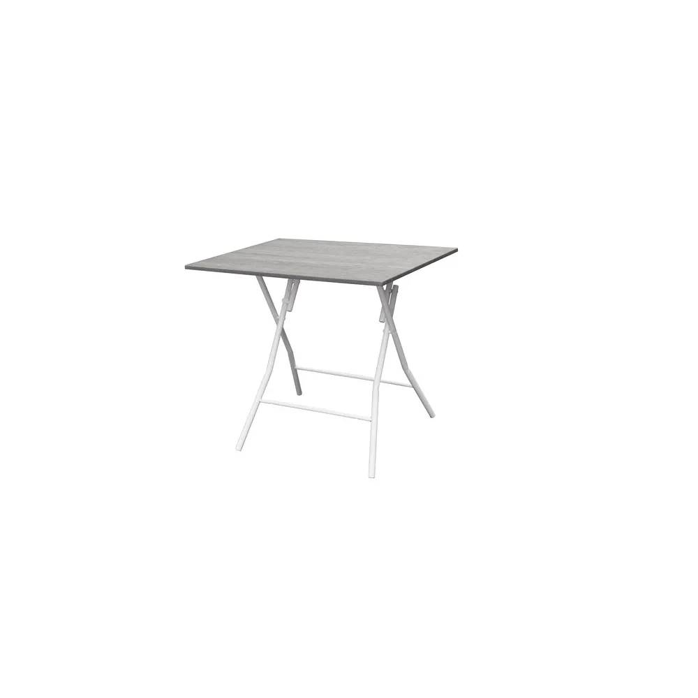 TAVOLO PIEGHEVOLE BINGO 80X60XH75CM ROVERE GRIGIO TAVOLO PIEGHEVOLE BINGO 80X60XH75CM ROVERE GRIGIO