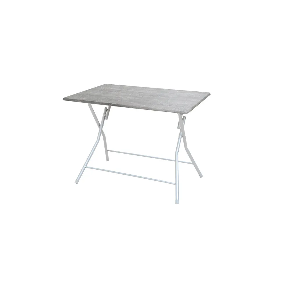 TAVOLO PIEGHEVOLE BINGO 120X80XH75CM CEMENTO TAVOLO PIEGHEVOLE BINGO 120X80XH75CM CEMENTO