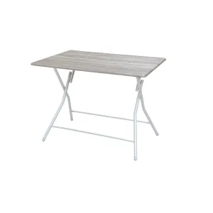 TAVOLO PIEGHEVOLE BINGO 120X80XH75CM ROV GRIGIO