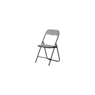 SEDIA PIEGHEVOLE POLO NERO/GRIGIOCHIARO (6