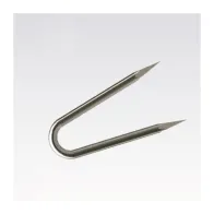 C CHIODI CAMBRETTE DOPPIA PUNTA A U BL.100G 13X40 (6