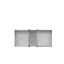 C ZANZARIERA ESTENS C/SPAZZ H50X70/132 SILVER (5