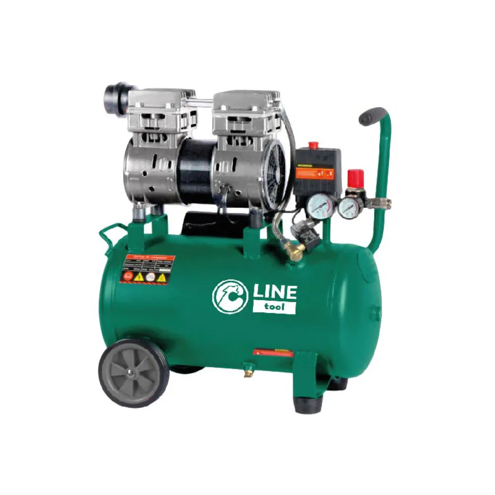 C COMPRESSORE OILLESS 24L 1HP 8 BAR SILENTAIRC-24
