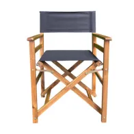 C SEDIA REGISTA LEGNO NERO (2