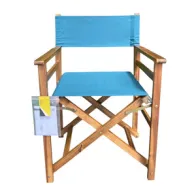 C SEDIA REGISTA LEGNO BLU PETROLIO (2