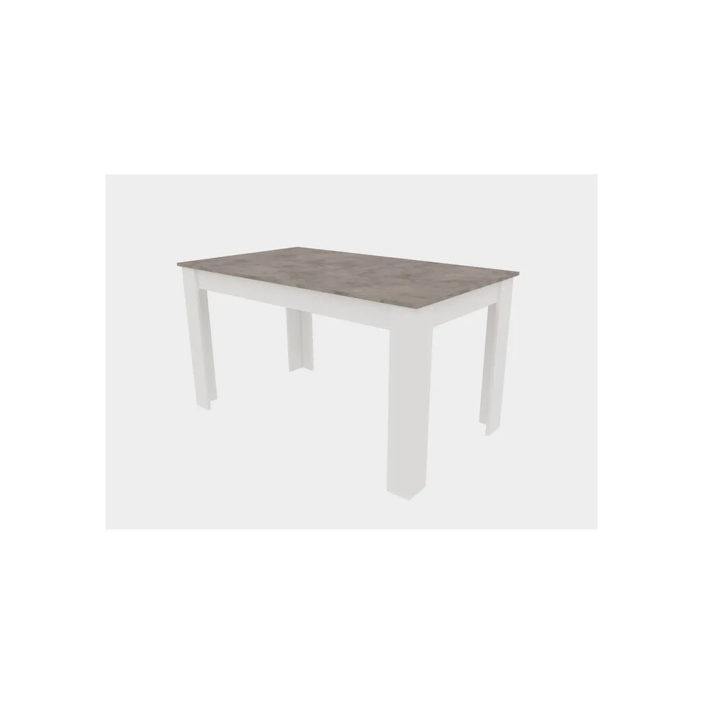 TAVOLO ALLUNGABILE 110/150X80XH75CM CEMEN/BCO TAVOLO ALLUNGABILE 110/150X80XH75CM CEMEN/BCO