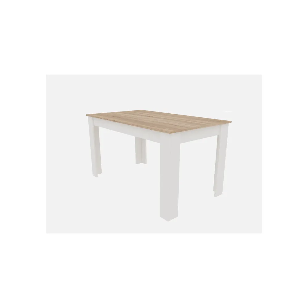 TAVOLO ALLUNGABILE 110/150X80XH75CM ROVERE/BCO TAVOLO ALLUNGABILE 110/150X80XH75CM ROVERE/BCO