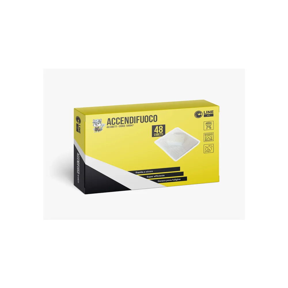 C ACCENDIFUOCO 48 CUBETTI BIANCHI 200 G (24 C ACCENDIFUOCO 48 CUBETTI BIANCHI 200 G (24