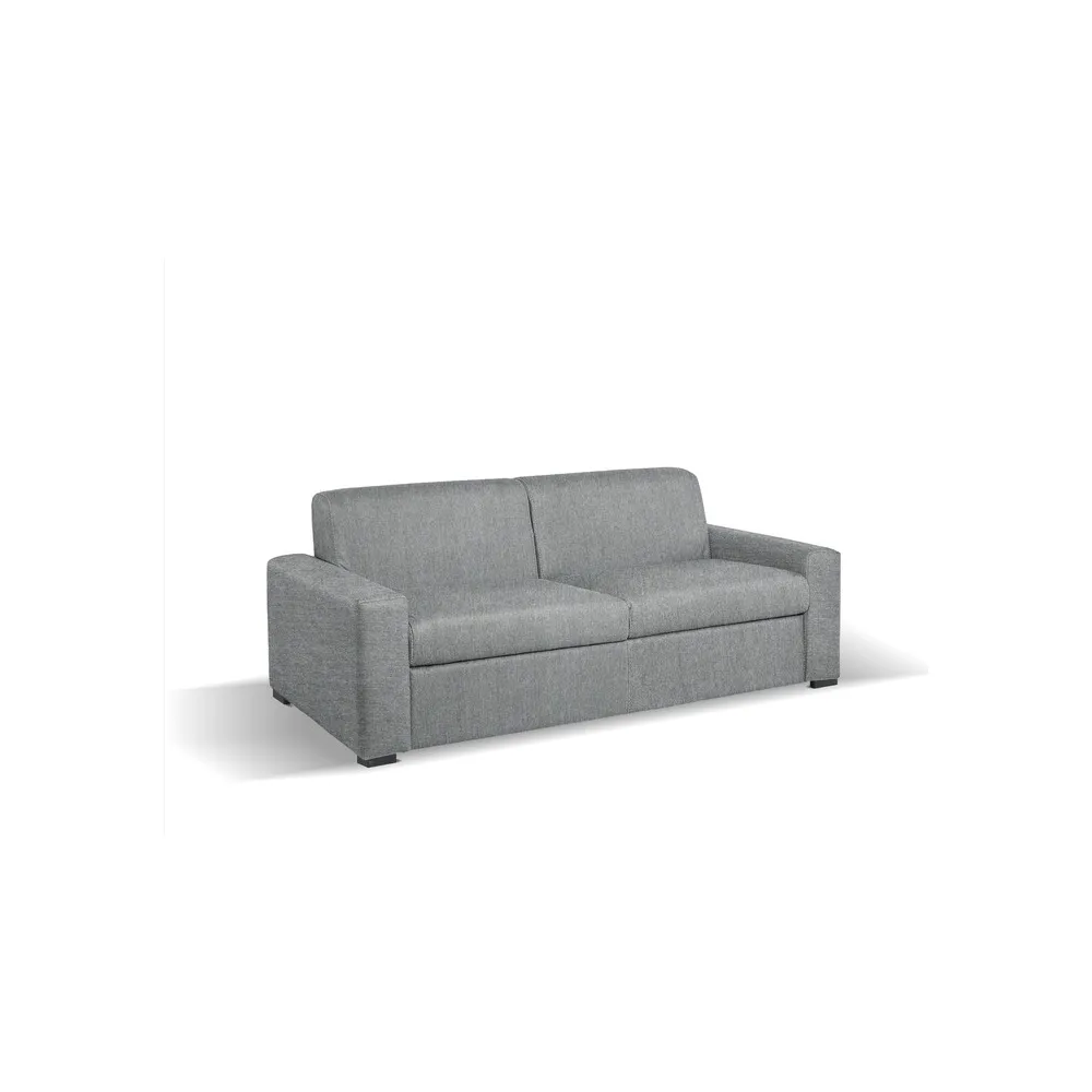 DIVANO 3 POSTI LETTO ESTRAIBILE FLASH GRIGIO