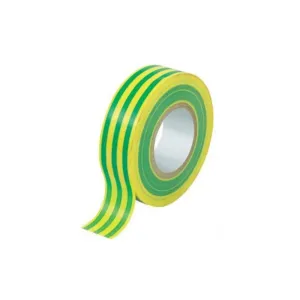 C NASTRO ISOLANTE PVC 25MTX19MM GIALLO/VERDE (10