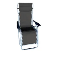 C SEDIA SDRAIO MULTIPOSIZIONE GRIGIO (2