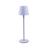 LAMPADA LED RICARICABILE DA TAVOLO AURORA LILLA (12