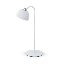 LAMPADA LED RICARICABILE DA TAVOLO ELLIOT BIANCO (12