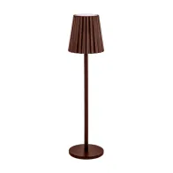 LAMPADA LED RICARICABILE DA TAVOLO MINU RUGGINE (12