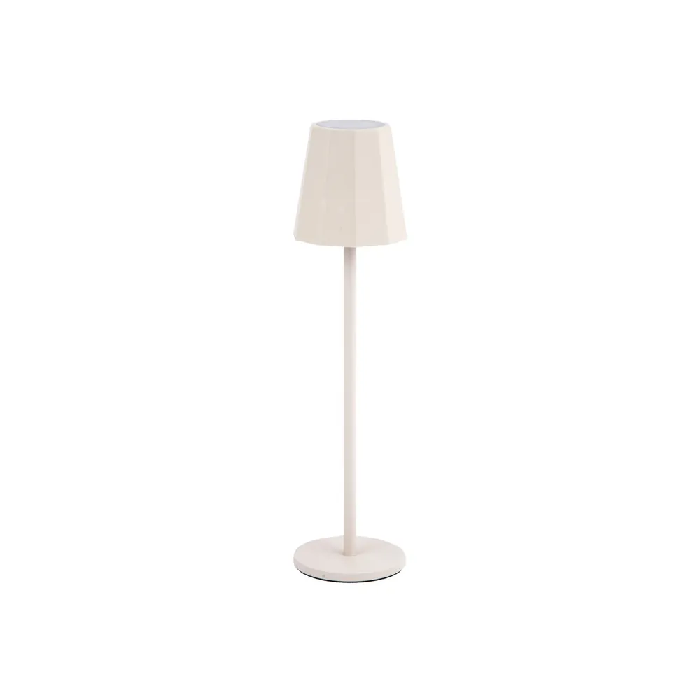 LAMPADA LED RICARICABILE DA TAVOLO POLLICINO BEIGE (12