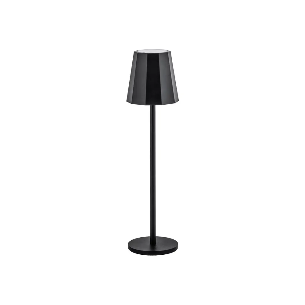 LAMPADA LED RICARICABILE DA TAVOLO POLLICINO NERO (12