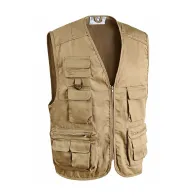 GILET STAR BEIGE TG. L