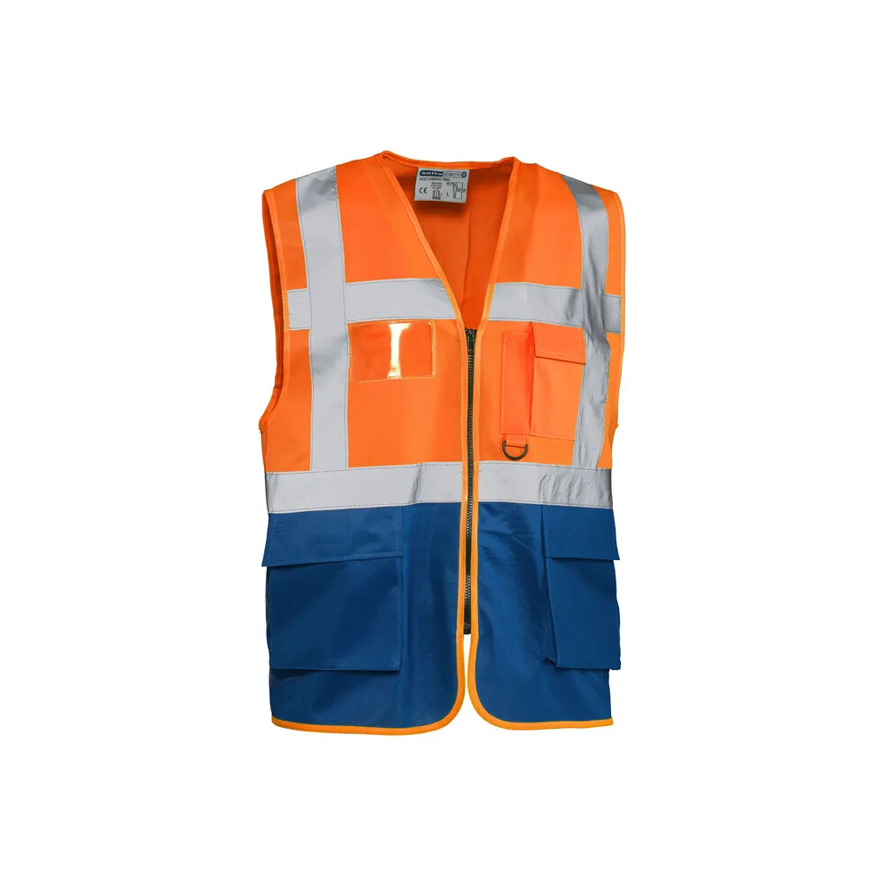 GILET ALTA VISIBILIT ARANCIO/BLU LASER TG.3XL GILET ALTA VISIBILIT ARANCIO/BLU LASER TG.3XL