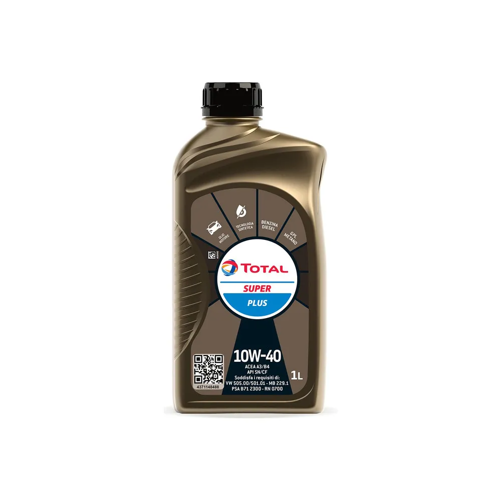 OLIO LUBRIFICANTE TOTAL SUPER PLUS 10W40 1 L (12 OLIO LUBRIFICANTE TOTAL SUPER PLUS 10W40 1 L (12