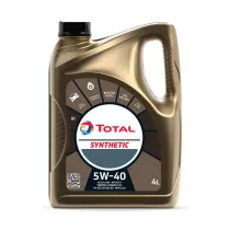 OLIO LUBRIFICANTE TOTAL SYNTHETIC 5W40  4 L (3