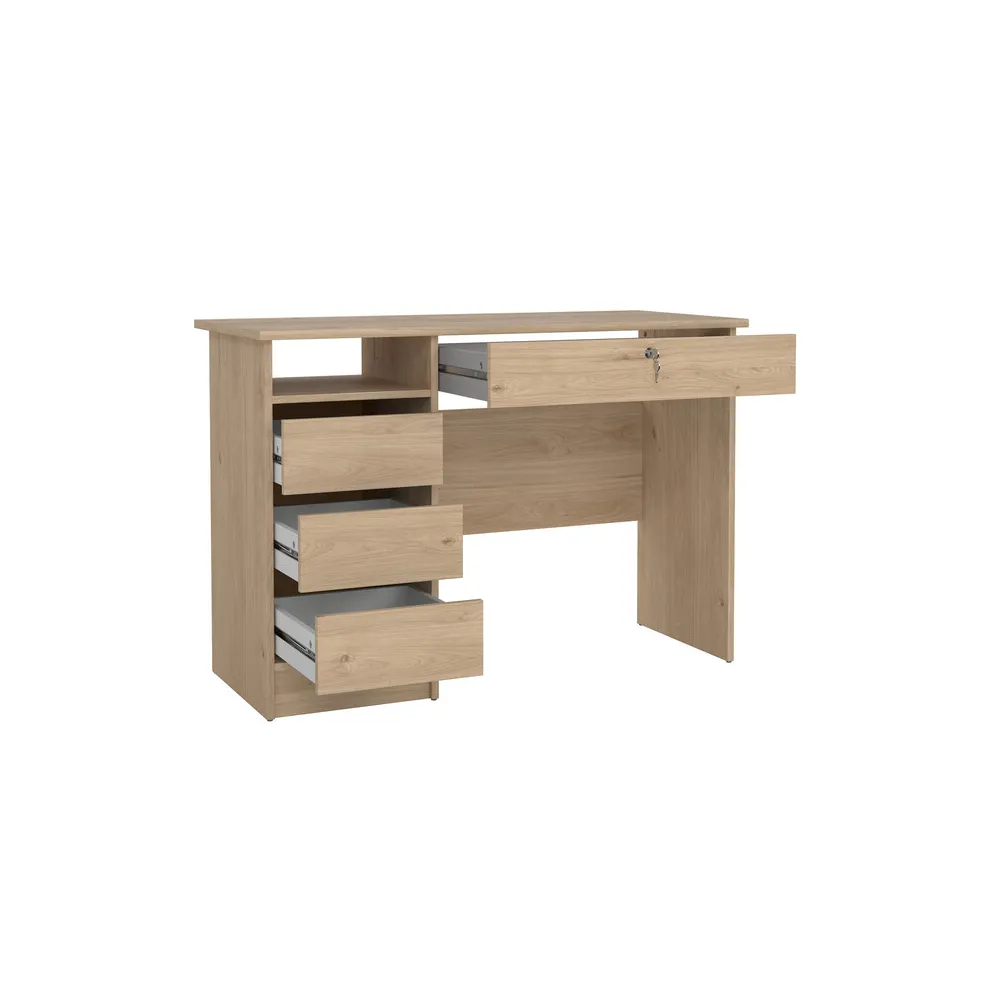 KIT SCRIVIANIA FUCTION PLUS 109X48X75 QUERCIA