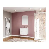MOBILE BAGNO IBIZA 60 SOSPESO 2 CASSETTI BIANCO