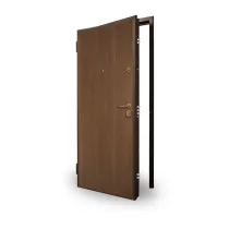 C PORTA BLINDATA C/CONTROT CL.3 NOCE M 80X210 SX