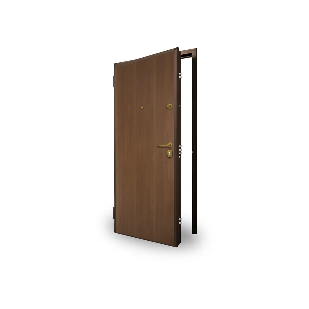 C PORTA BLINDATA C/CONTROT CL.3 NOCE M 90X210 DX
