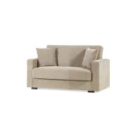 DIVANO 2 POSTI C/CASSETTONE NORA LUMOS BEIGE